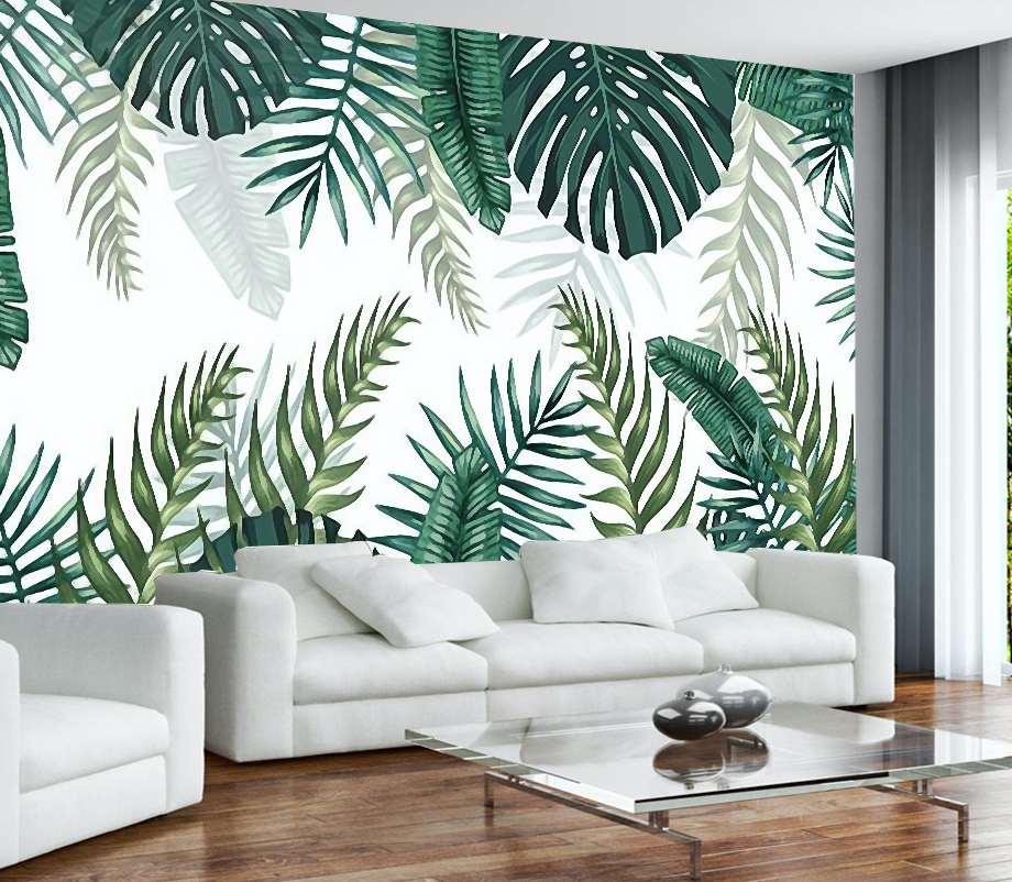 3D Cute Leaves WG123 Wall Murals
