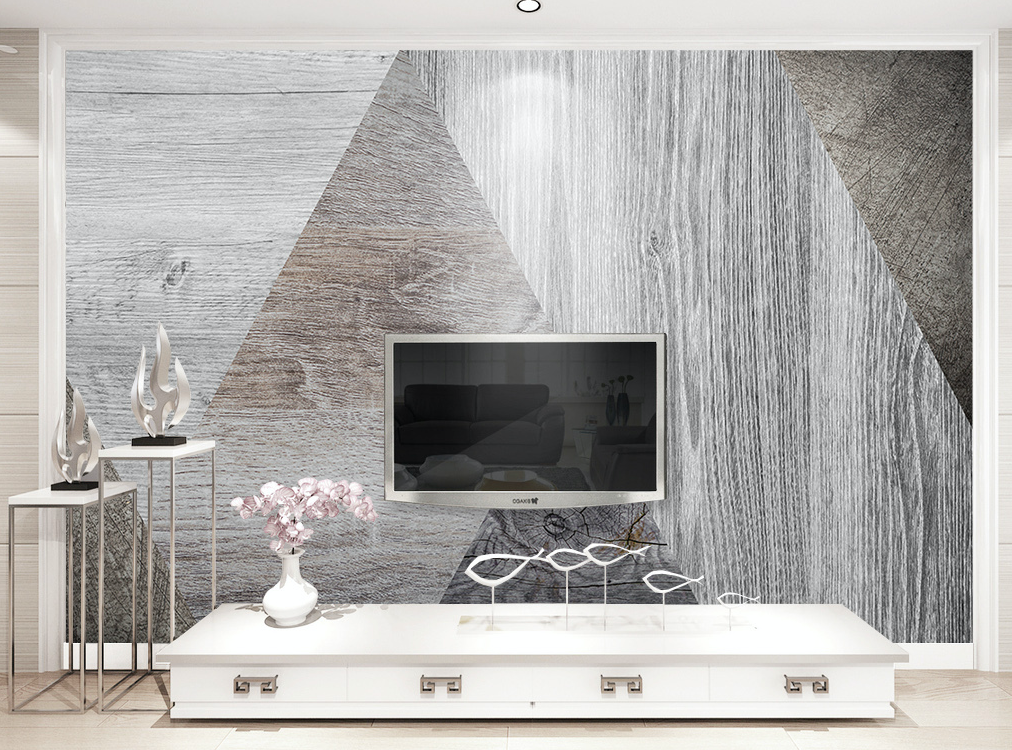 3D Gray Pattern WG086 Wall Murals