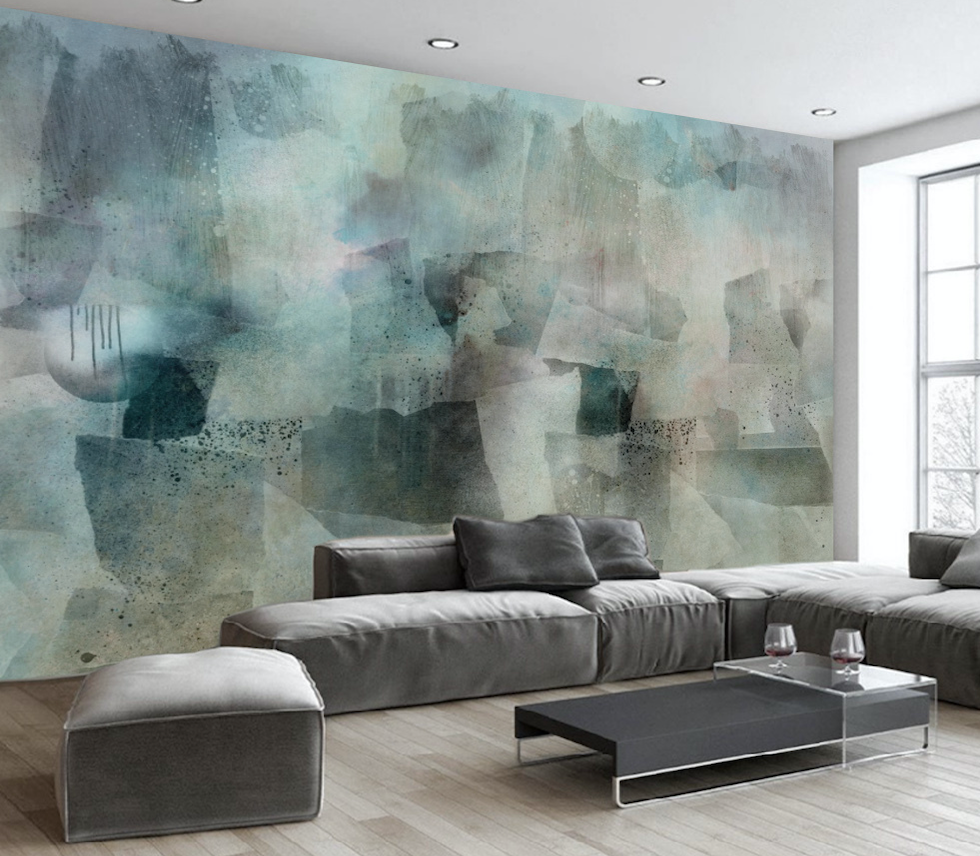 3D Grey World WG308 Wall Murals