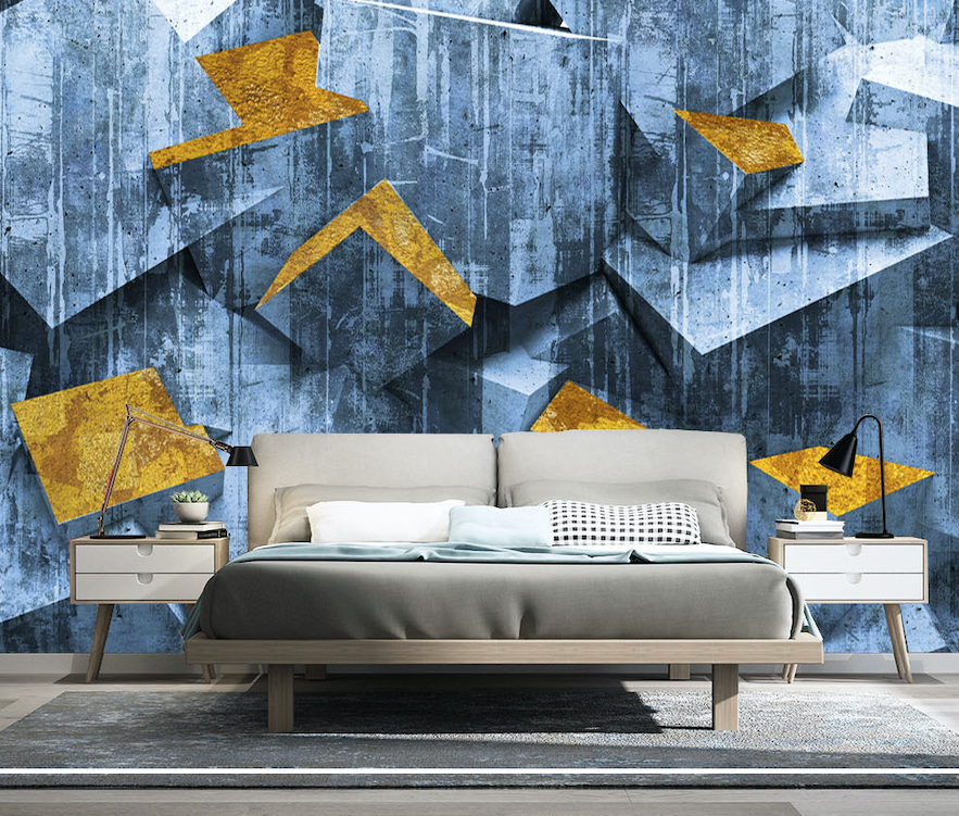 3D Abstract Pattern WG069 Wall Murals