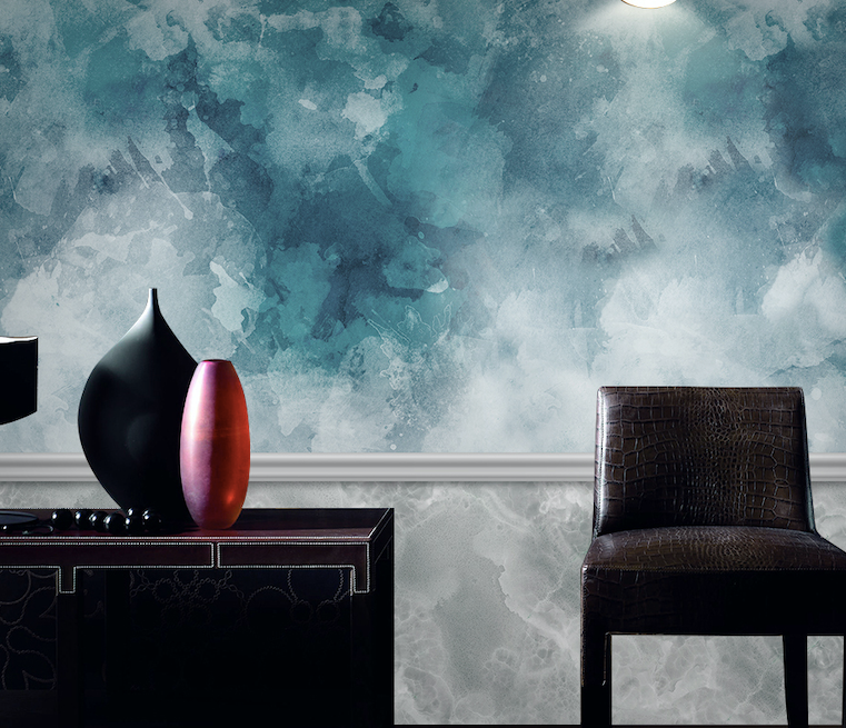 3D Blue Art WG323 Wall Murals