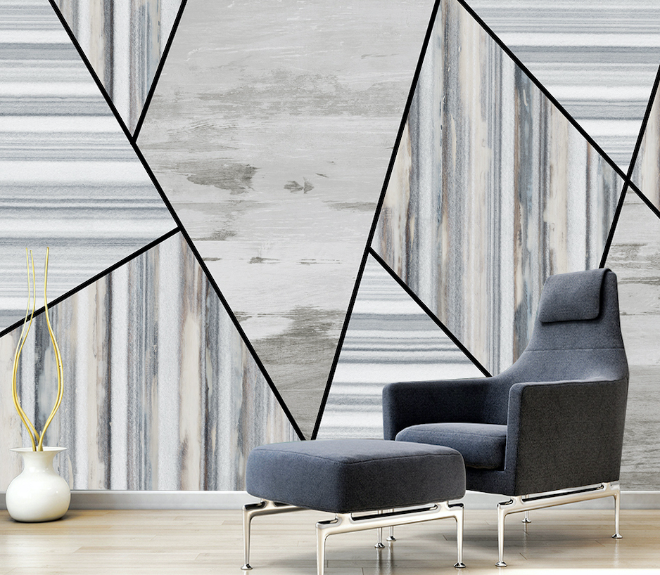 3D Simple Black WG267 Wall Murals