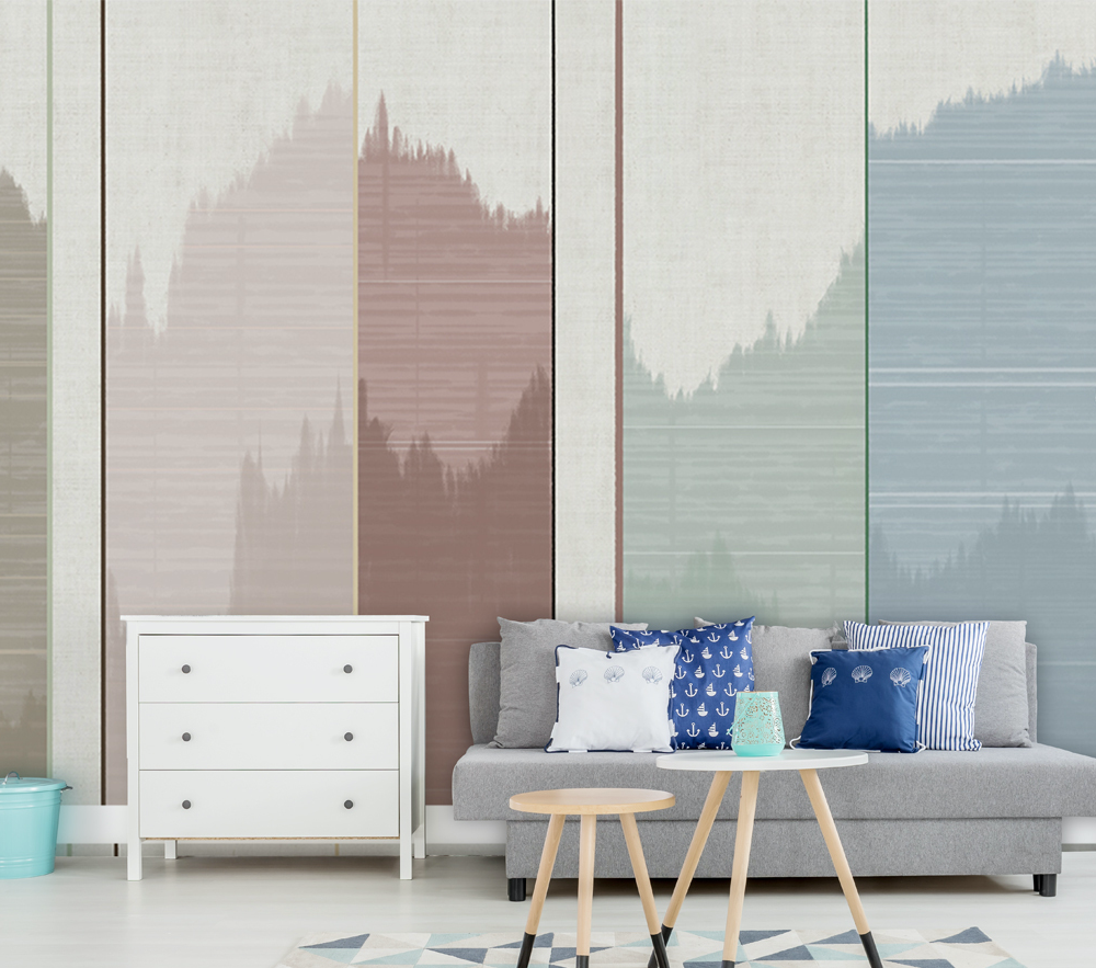 3D Color Building WG106 Wall Murals