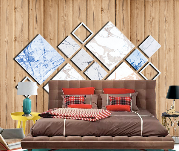 3D Modern Square WG051 Wall Murals