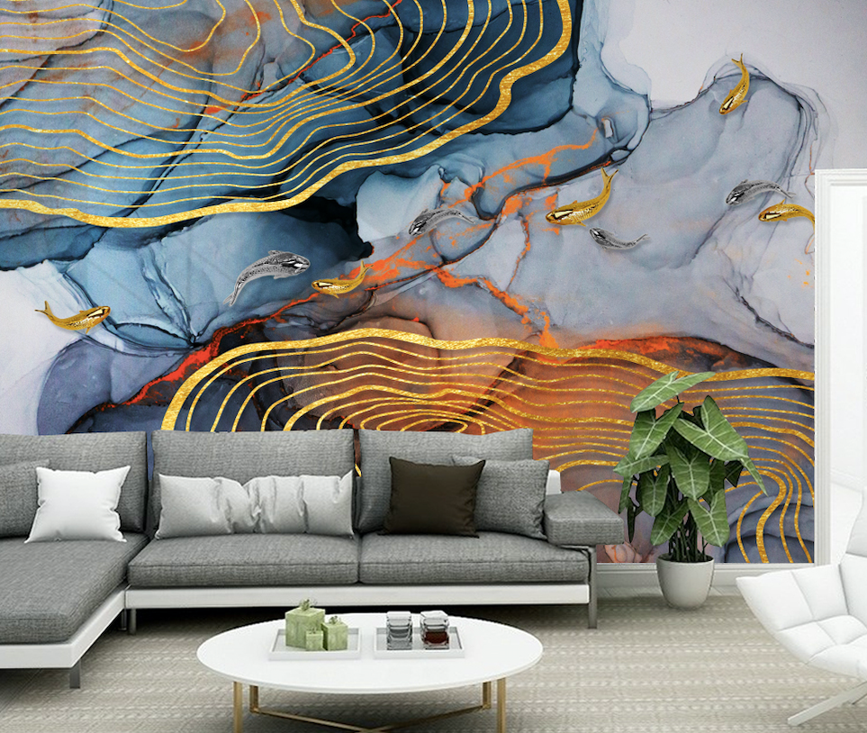 3D Golden Art WG060 Wall Murals
