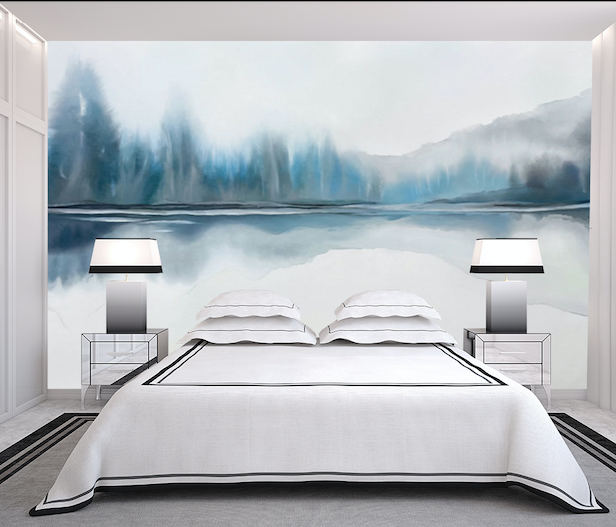 3D Forest River WG102 Wall Murals