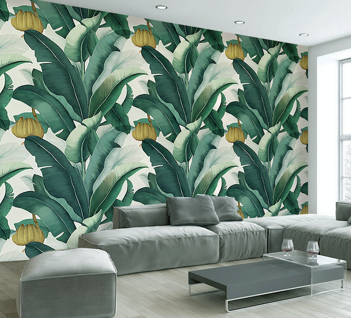 3D Green Plant WG152 Wall Murals