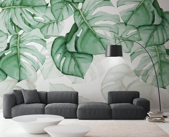 3D Green Plant WG238 Wall Murals