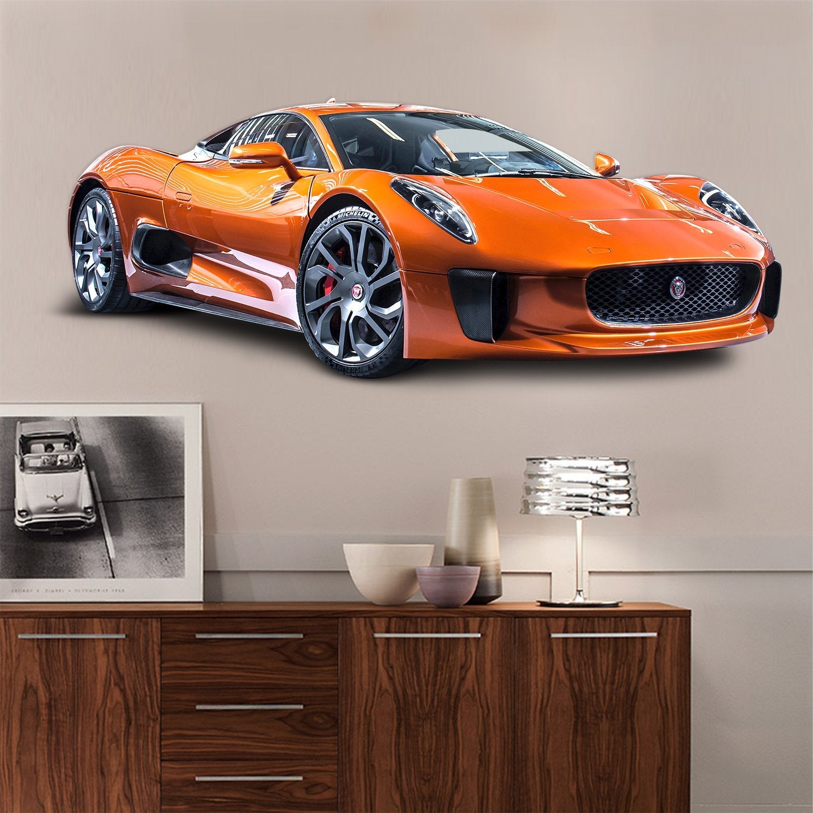 3D Luxury Sports Car 0100 Vehicles Wallpaper AJ Wallpaper 