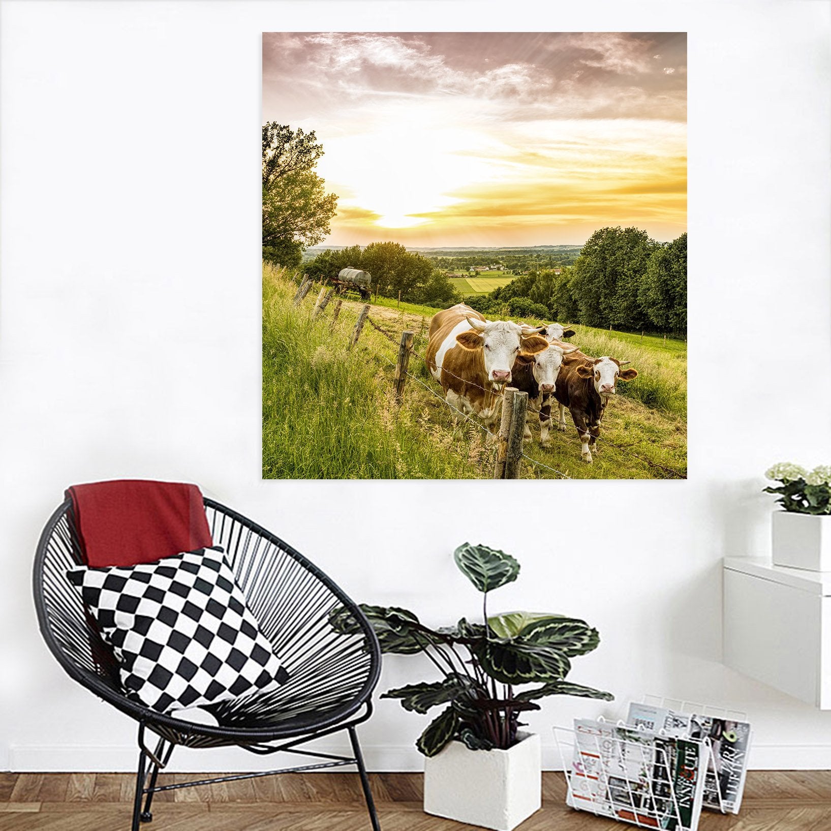 3D Sunset Horse 42 Animal Wall Stickers Wallpaper AJ Wallpaper 2 