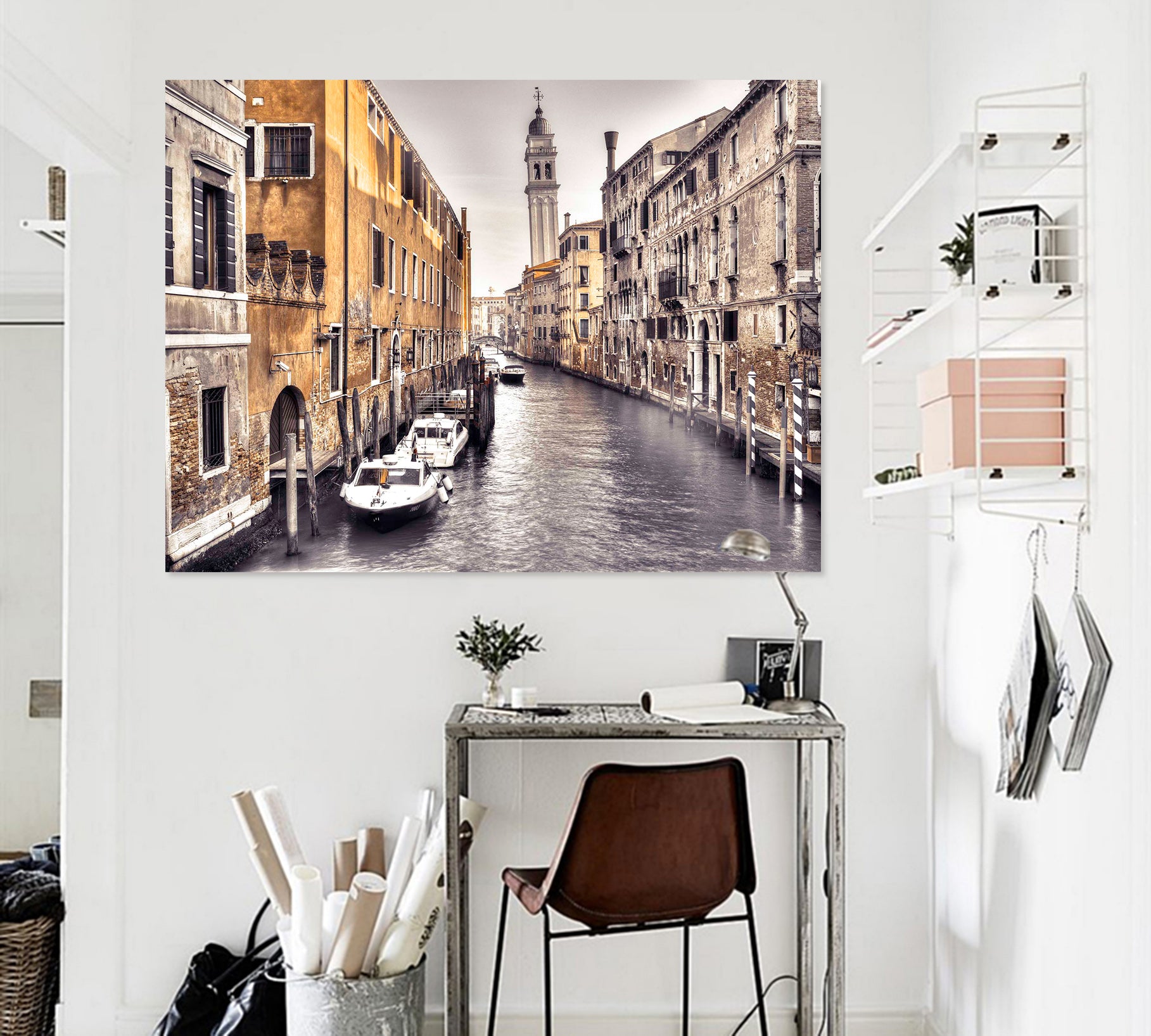 3D Venice River 016 Assaf Frank Wall Sticker