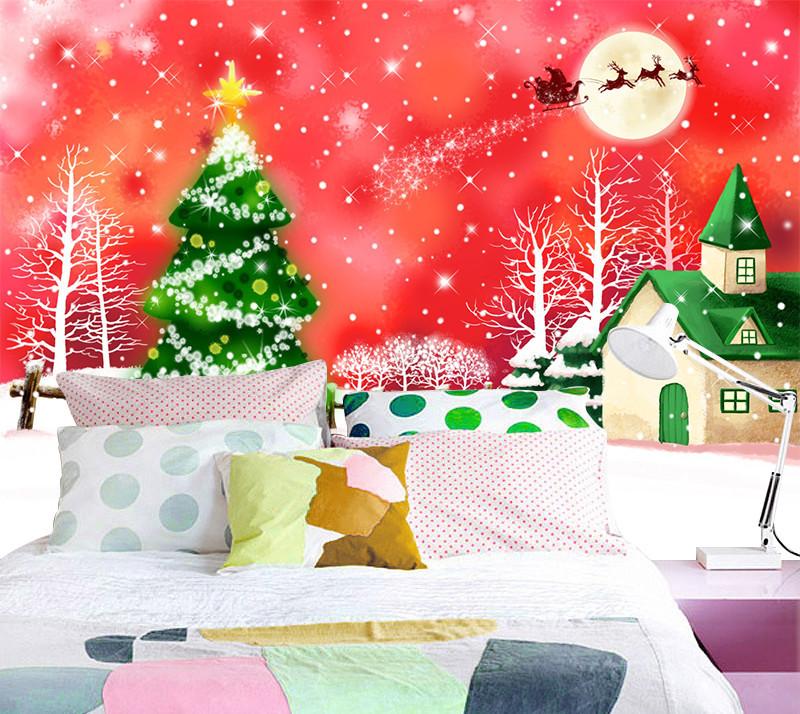 3D Pink Christmas World 65 Wallpaper AJ Wallpaper 
