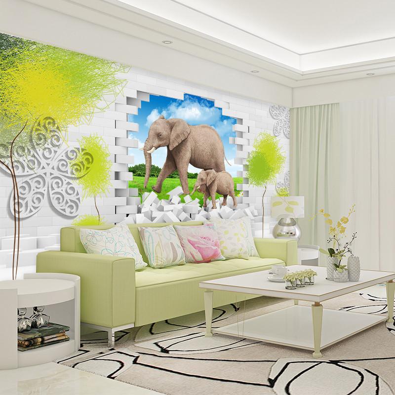 3D Elephants 03 Wallpaper AJ Wallpaper 
