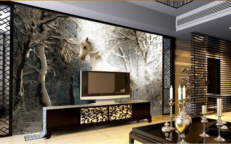 3D Wood Horse 132 Wallpaper AJ Wallpaper 