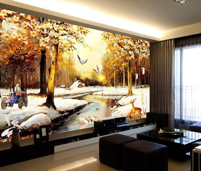 3D Melting Pigeons 093 Wallpaper AJ Wallpaper 