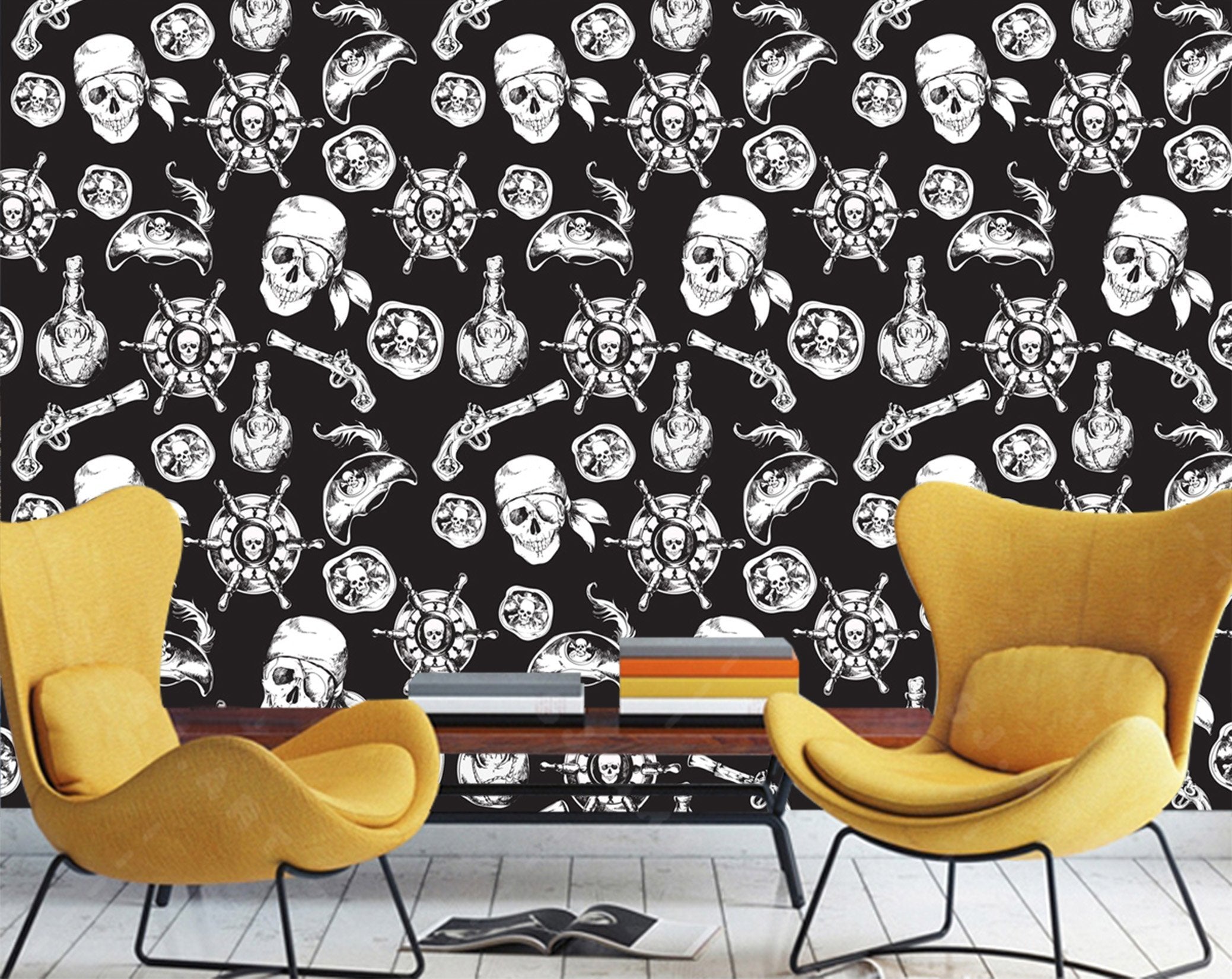 3D Anchor Wine Bottle 603 Wallpaper AJ Wallpaper 