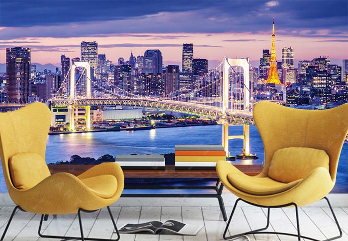 3D Luxury City View 047 Wallpaper AJ Wallpaper 