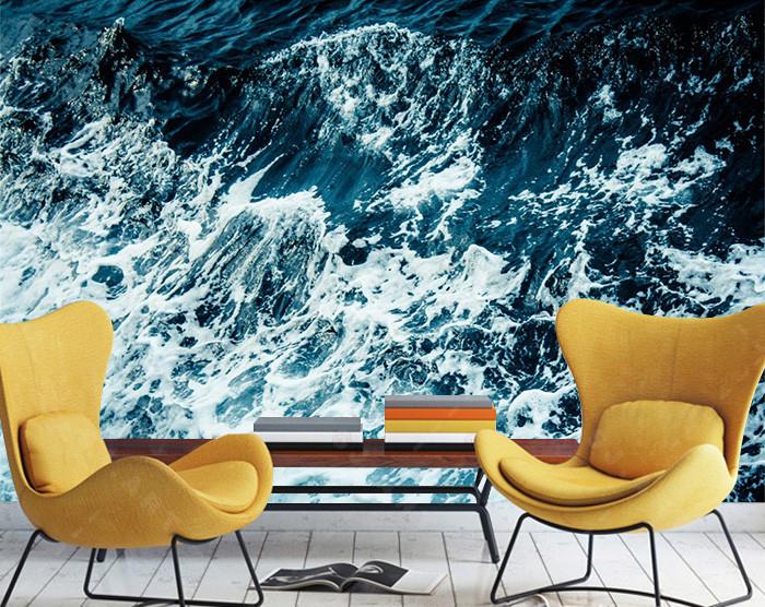 3D Ocean Spray 998 Wallpaper AJ Wallpaper 
