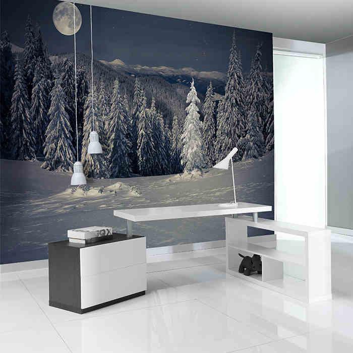 Snowy Forest 3 Wallpaper AJ Wallpaper 