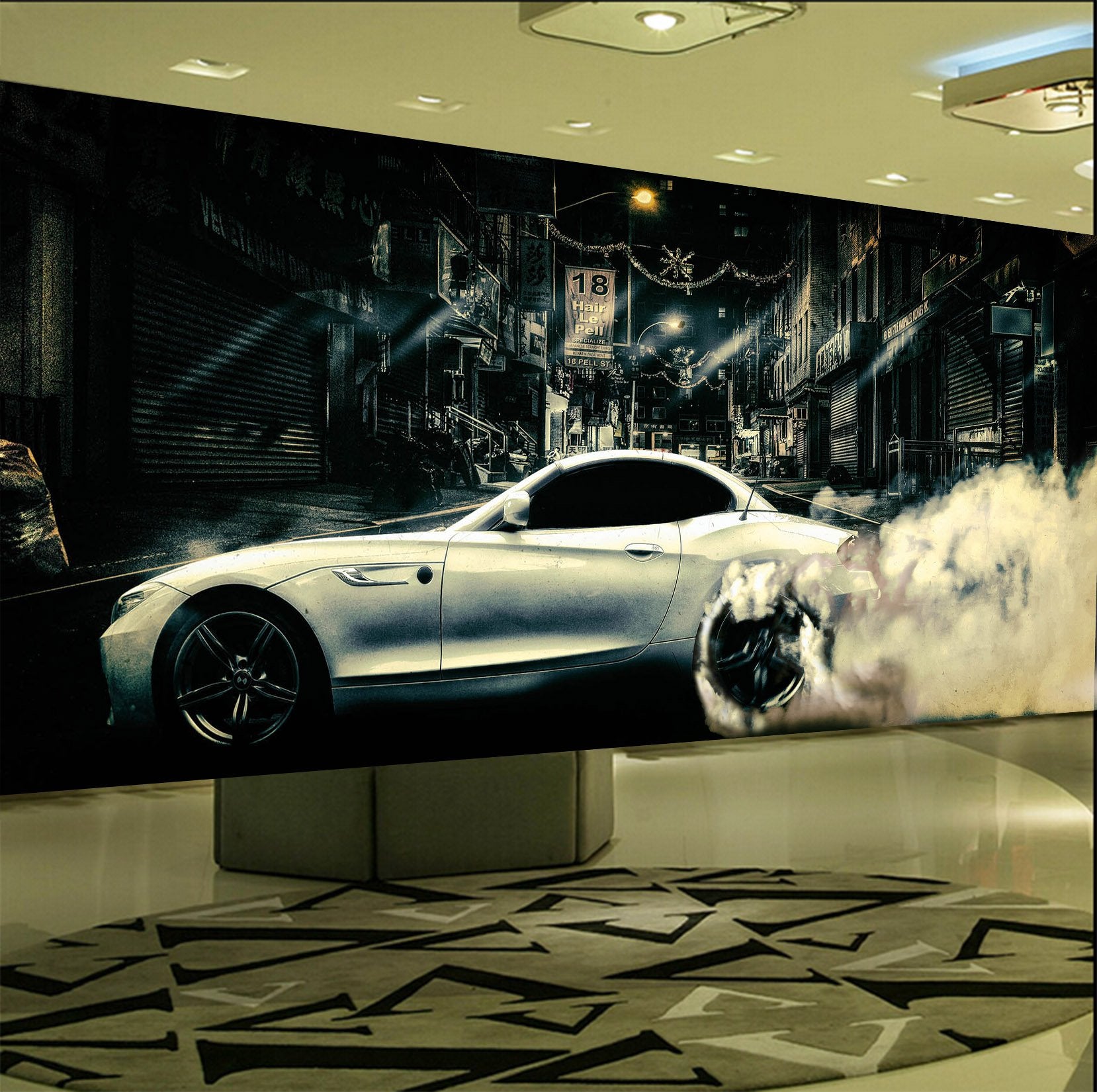 3D Fast Atuo 907 Vehicle Wall Murals Wallpaper AJ Wallpaper 2 