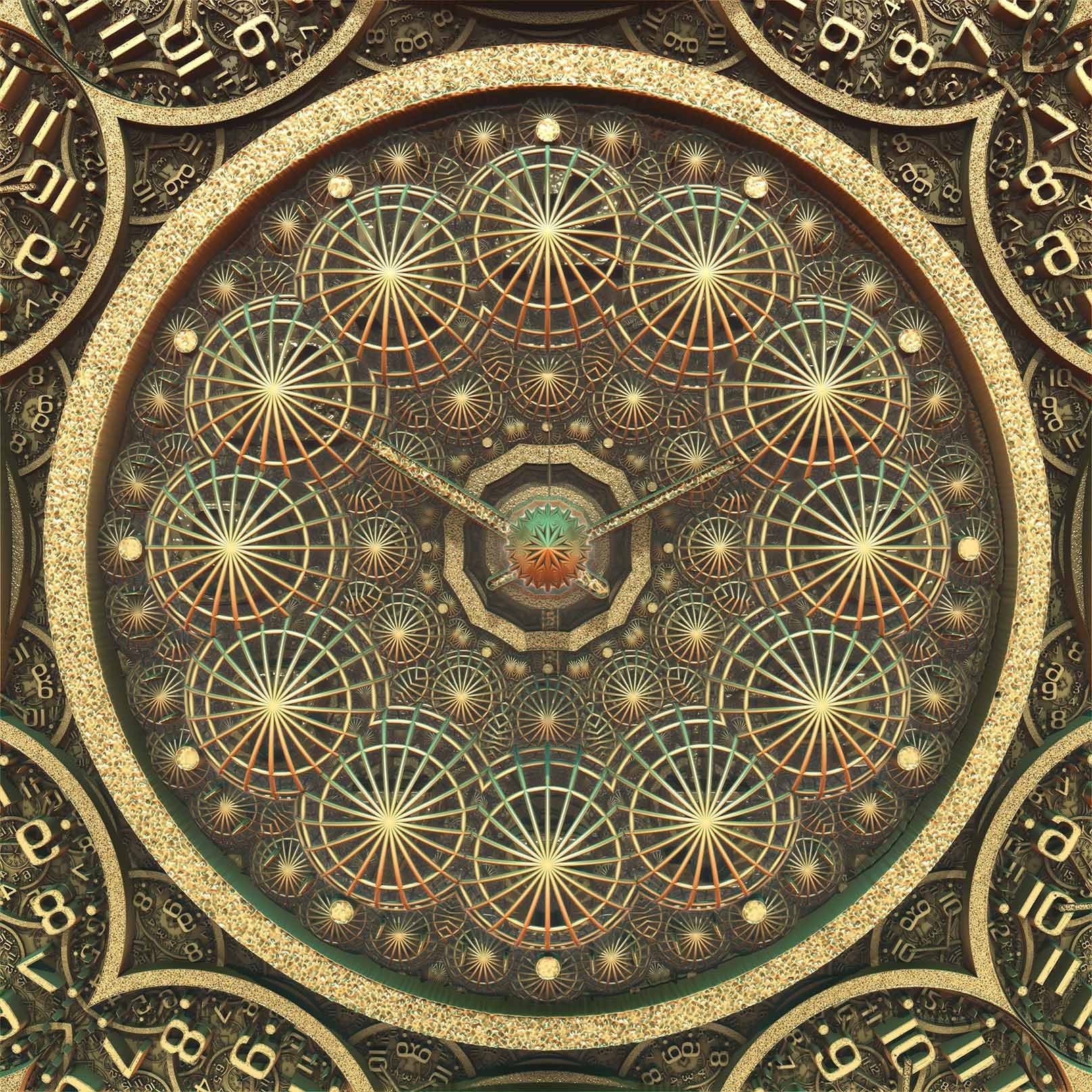 Circular Patterns Wallpaper AJ Wallpaper 