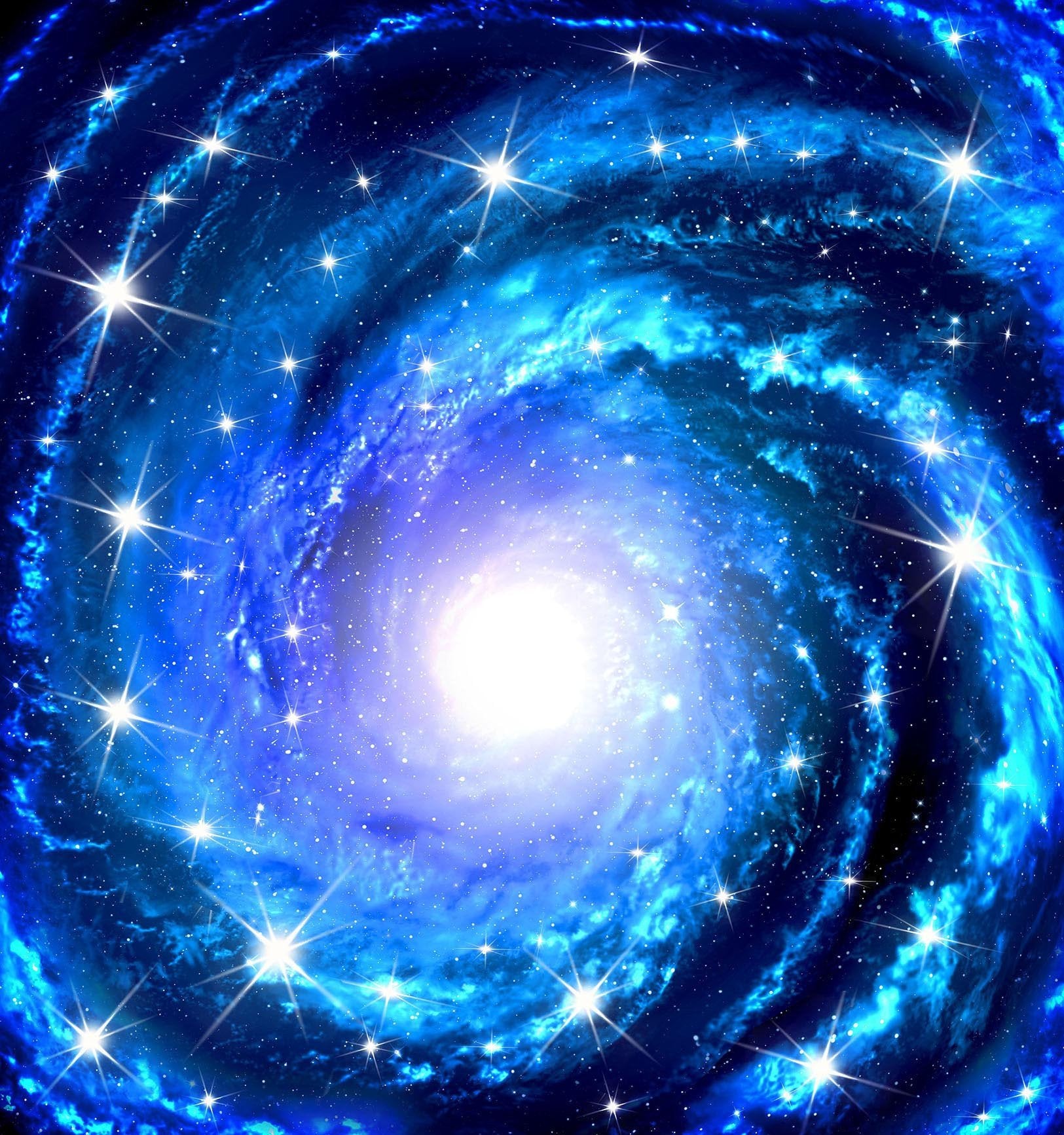 Rotating Nebula Stars Wallpaper AJ Wallpaper 