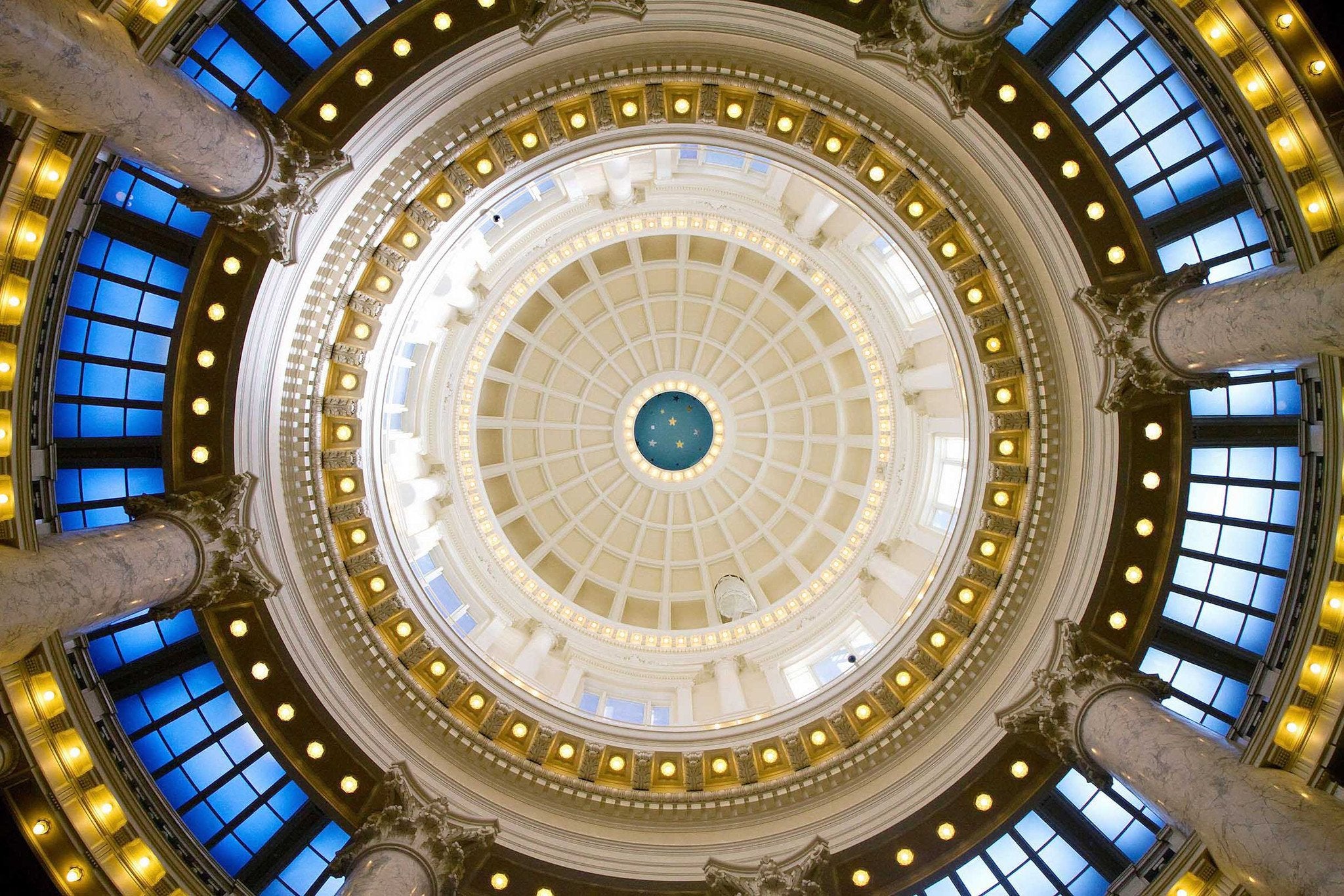 Grand Dome Pillars Wallpaper AJ Wallpaper 