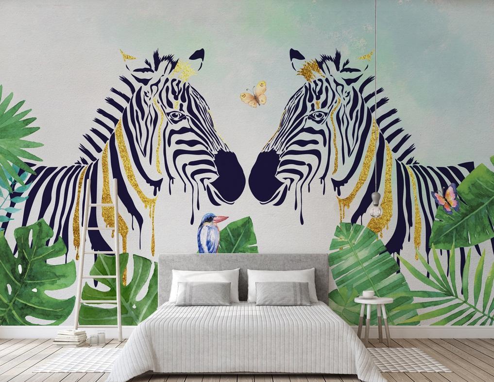 3D Zebra Butterfly 176 Wallpaper AJ Wallpaper 