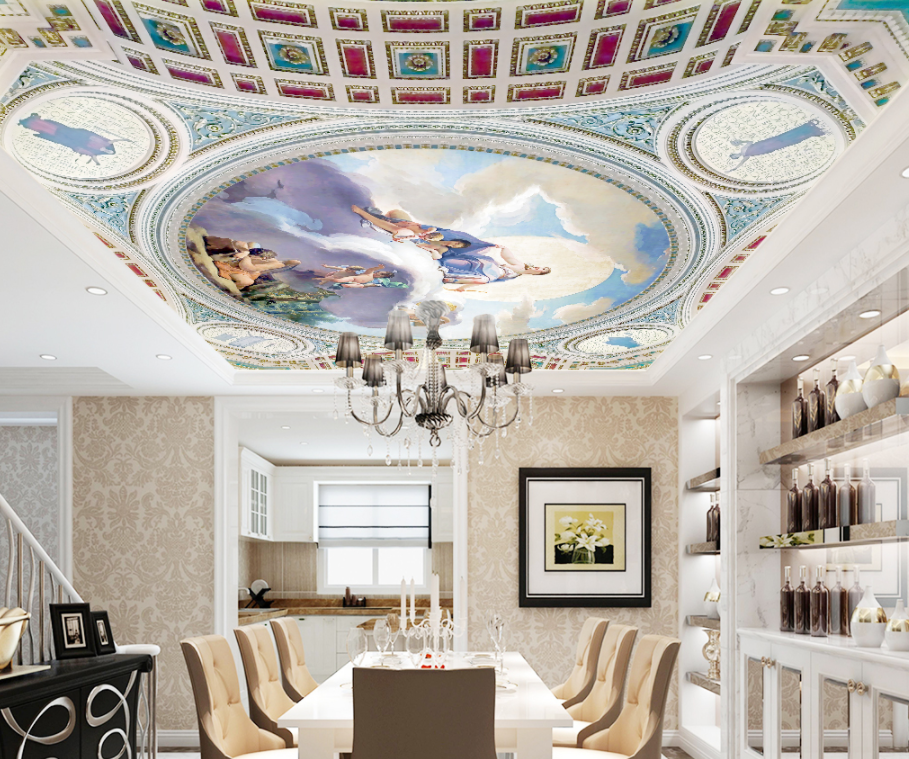 Round Moon White Clouds 211 Wallpaper AJ Wallpaper 