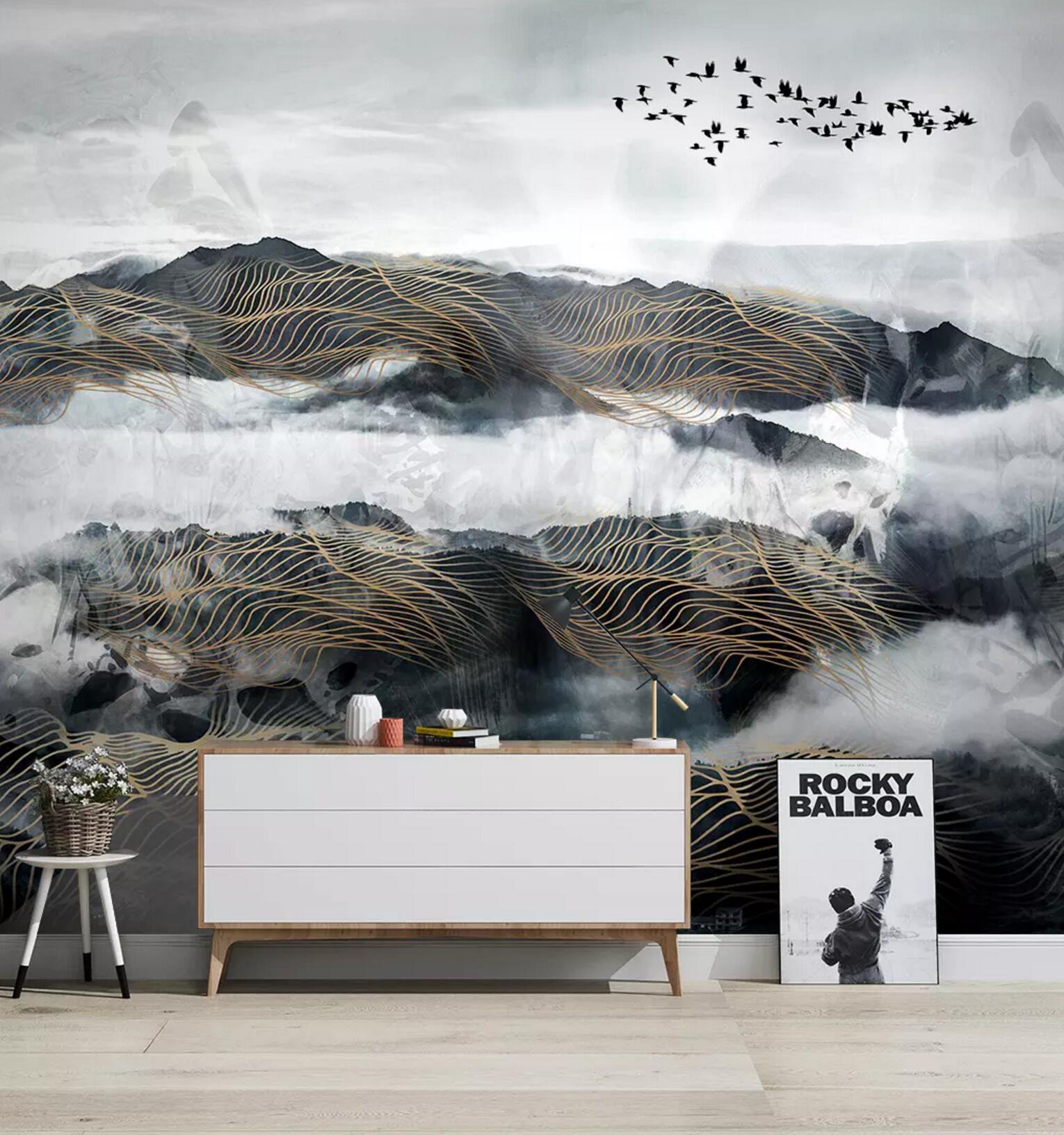 3D Virtual Mountain 308 Wallpaper AJ Wallpaper 