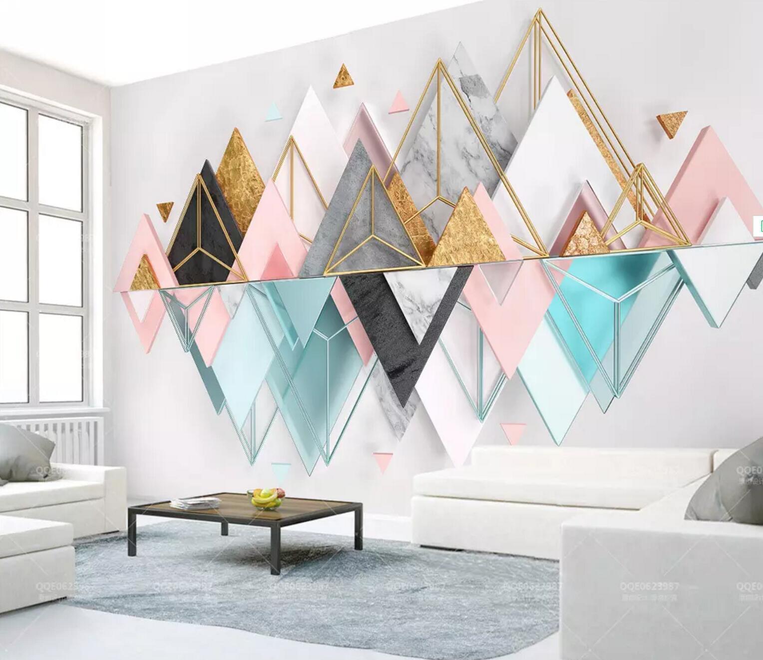 3D Inverted Triangle 228 Wallpaper AJ Wallpaper 