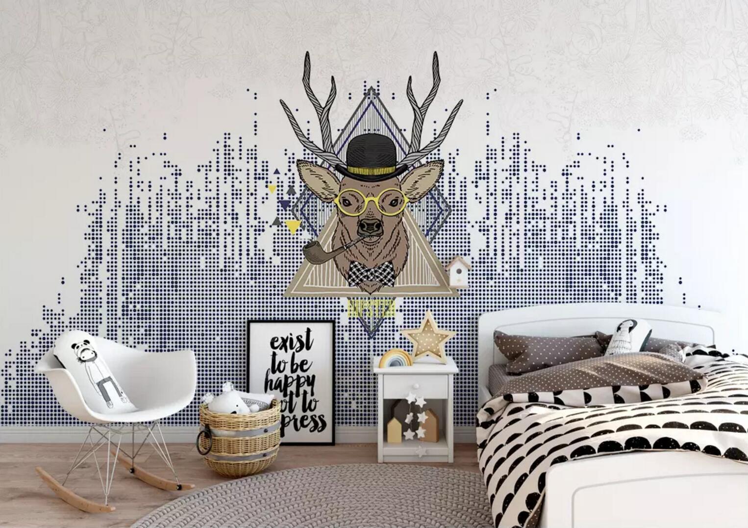 3D Deer Head Hat 125 Wallpaper AJ Wallpaper 