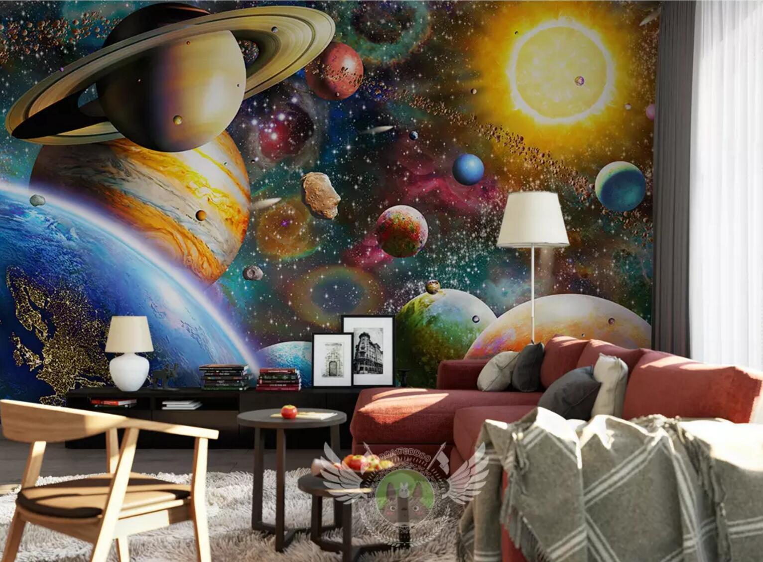 3D Sun Planet 036 Wallpaper AJ Wallpaper 