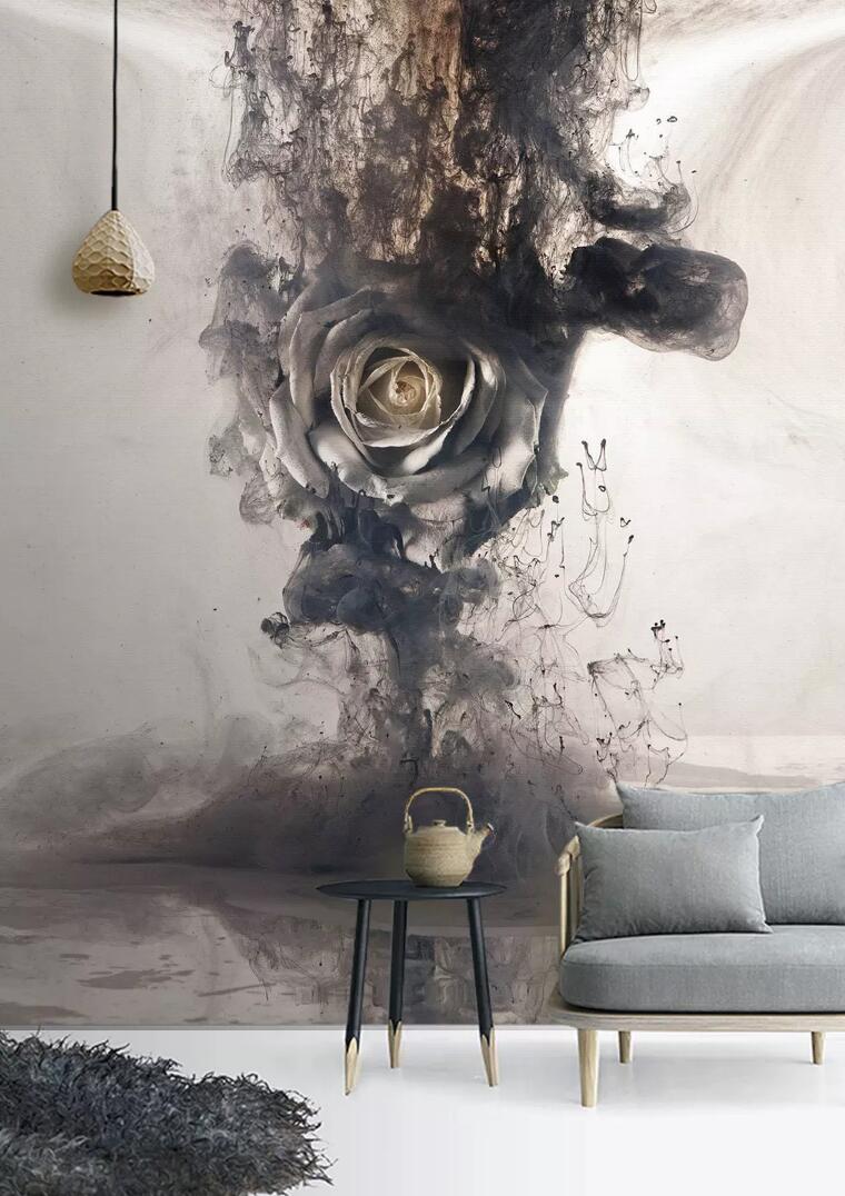 3D Flower Fog 489 Wallpaper AJ Wallpaper 