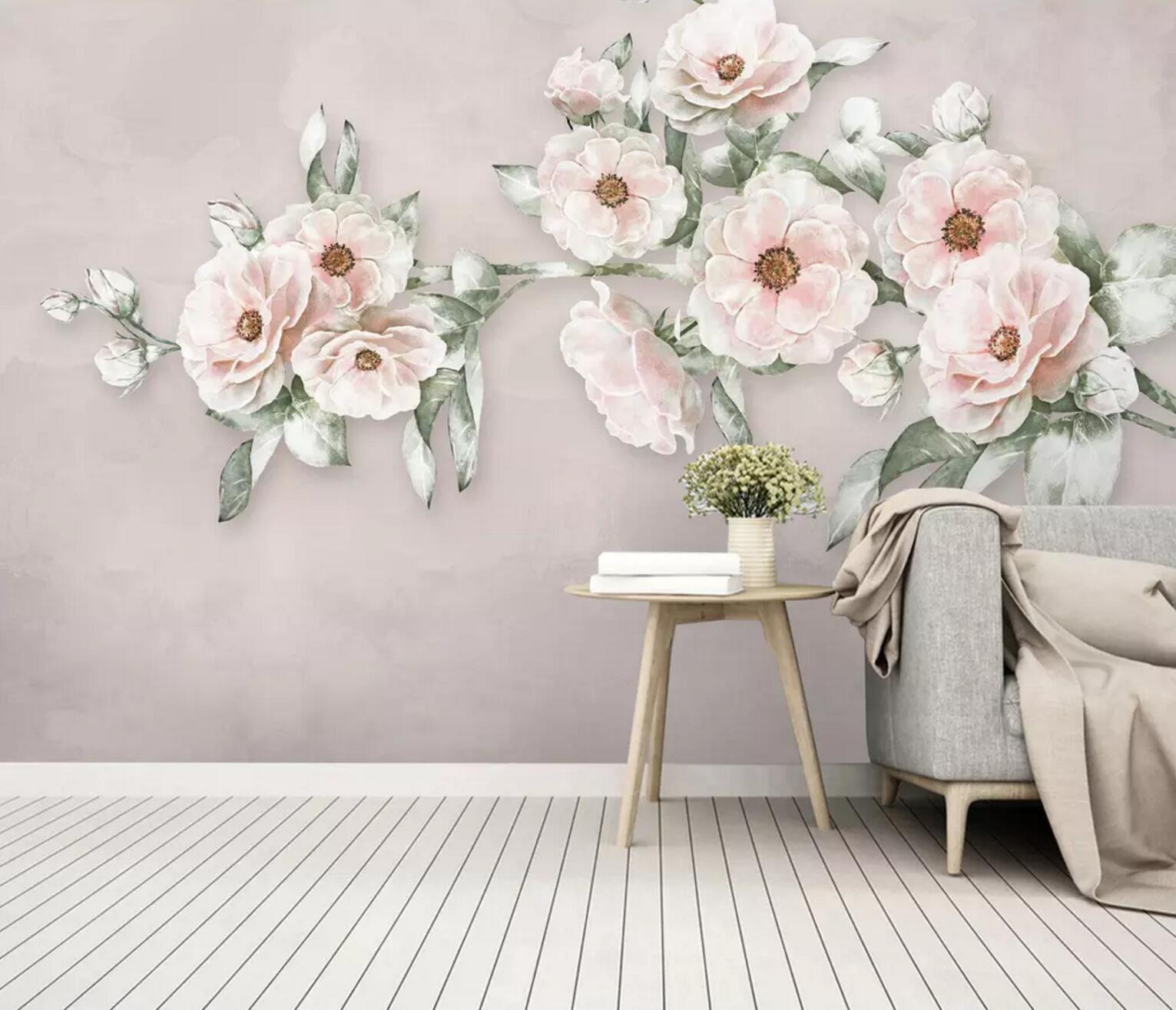 3D Fragrant Flower 473 Wallpaper AJ Wallpaper 