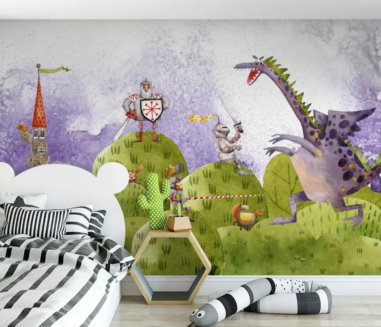 3D Cartoon Human Dinosaur 257 Wallpaper AJ Wallpaper 