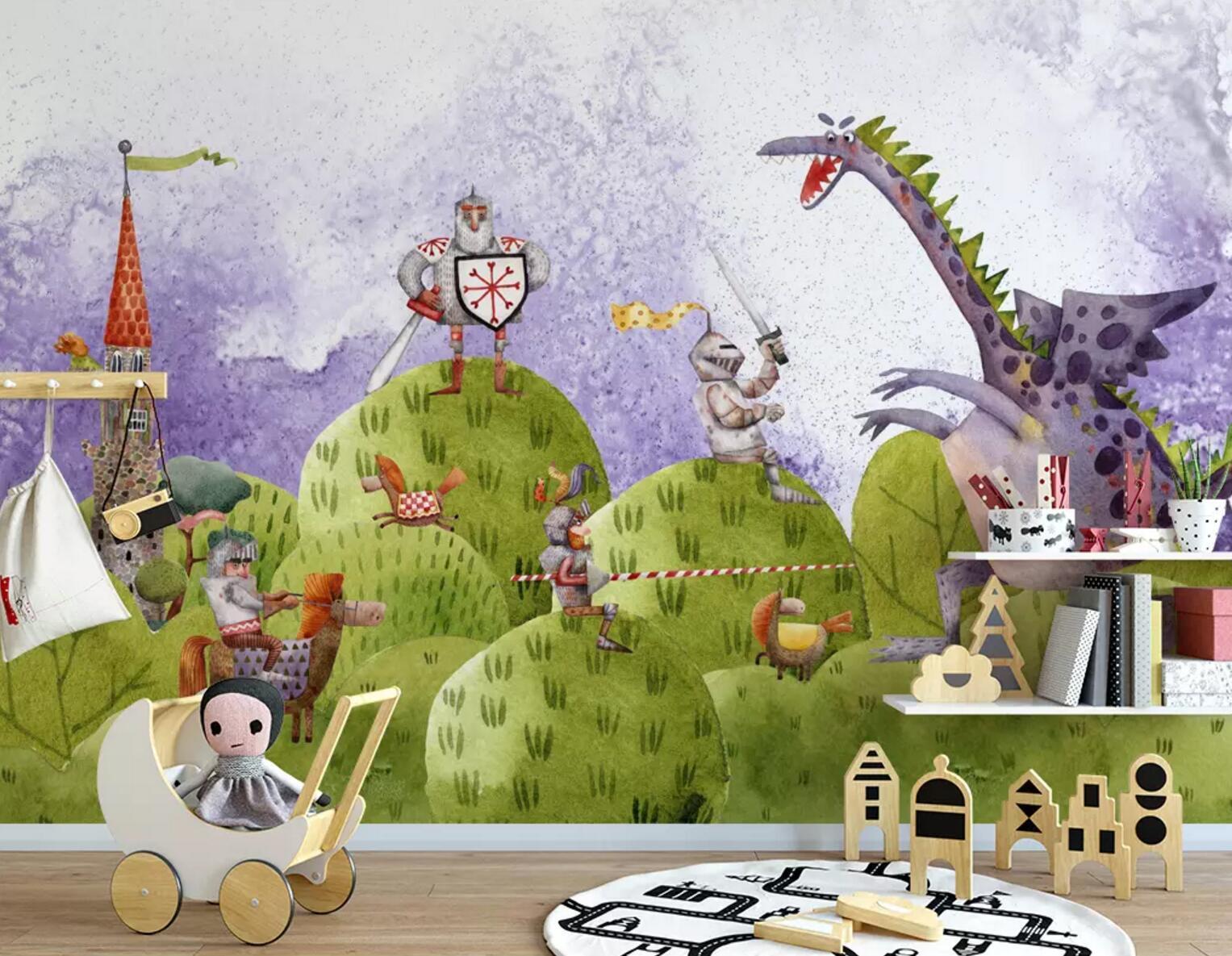 3D Cartoon Human Dinosaur 257 Wallpaper AJ Wallpaper 