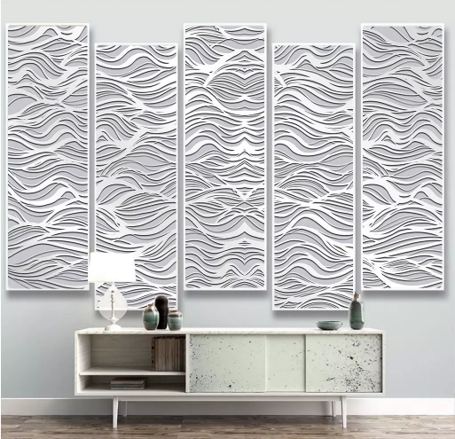 3D Carving Waves 2160 Wall Murals