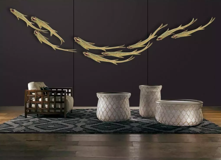 3D Swimming Goldfish 1567 Wallpaper AJ Wallpaper 2 