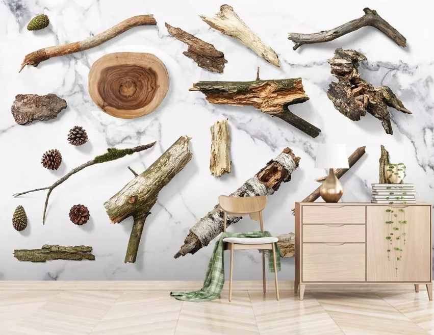 3D Branch Annual Ring 1551 Wallpaper AJ Wallpaper 2 