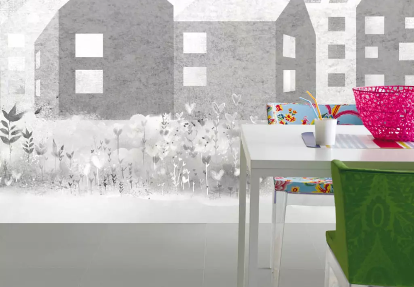 3D Sketch Hazy House 1407 Wallpaper AJ Wallpaper 2 