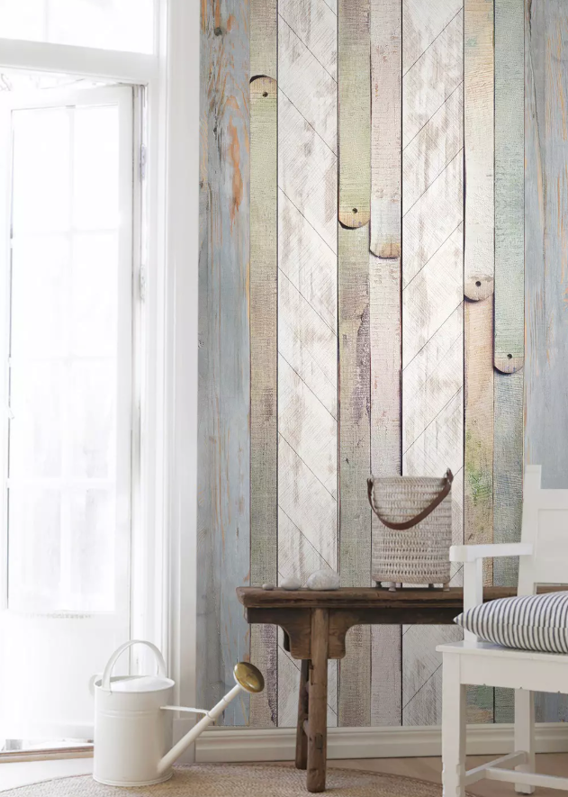 3D Vintage Wooden Board 1283 Wallpaper AJ Wallpaper 2 