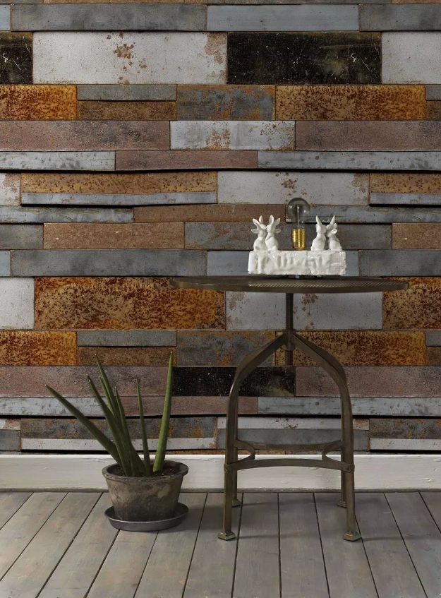 3D Iron Wall 1271 Wallpaper AJ Wallpaper 2 