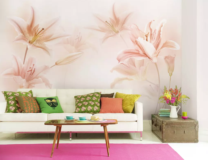 3D Blooming Petals 1247 Wallpaper AJ Wallpaper 2 