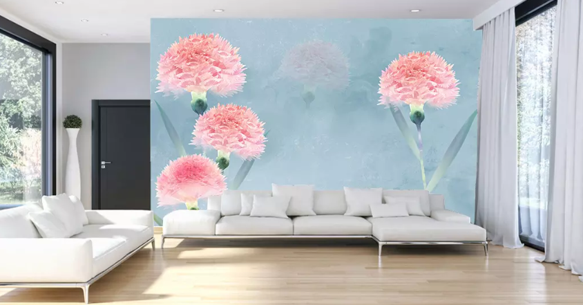 3D Safflower Open 1236 Wallpaper AJ Wallpaper 2 