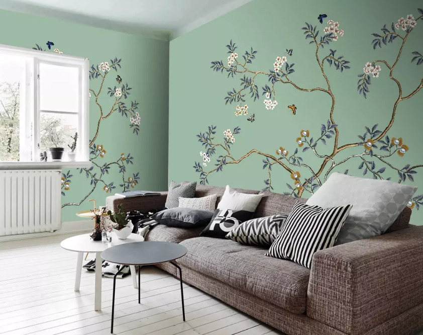 3D Flower Branch 1092 Wallpaper AJ Wallpaper 2 