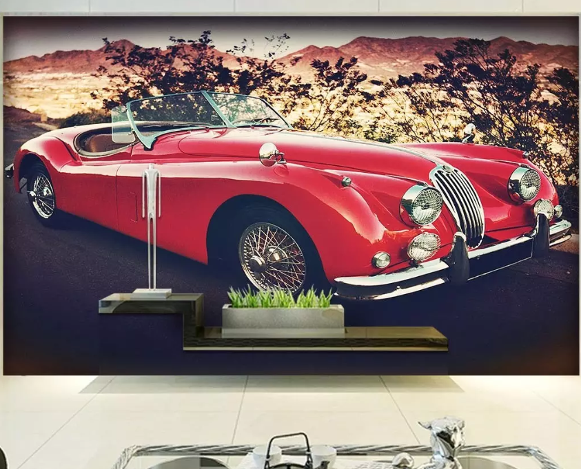 3D Sports Car Travel 1032 Wallpaper AJ Wallpaper 2 