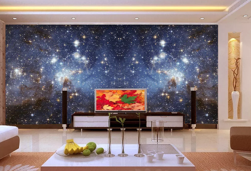3D Shining Starry Sky 1010 Wallpaper AJ Wallpaper 2 