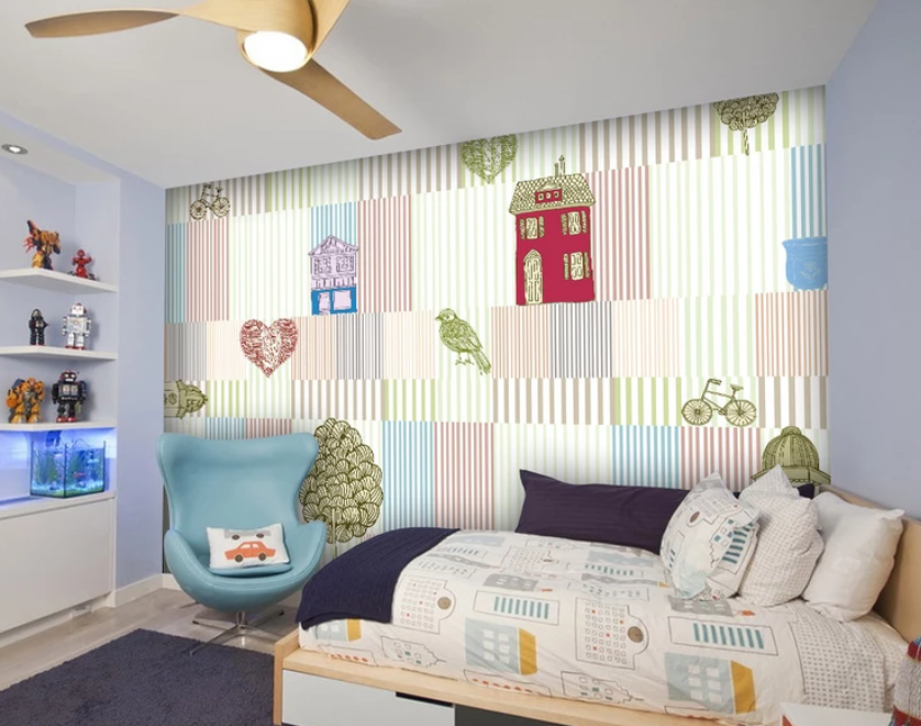 3D House Tree Bird 960 Wallpaper AJ Wallpaper 2 