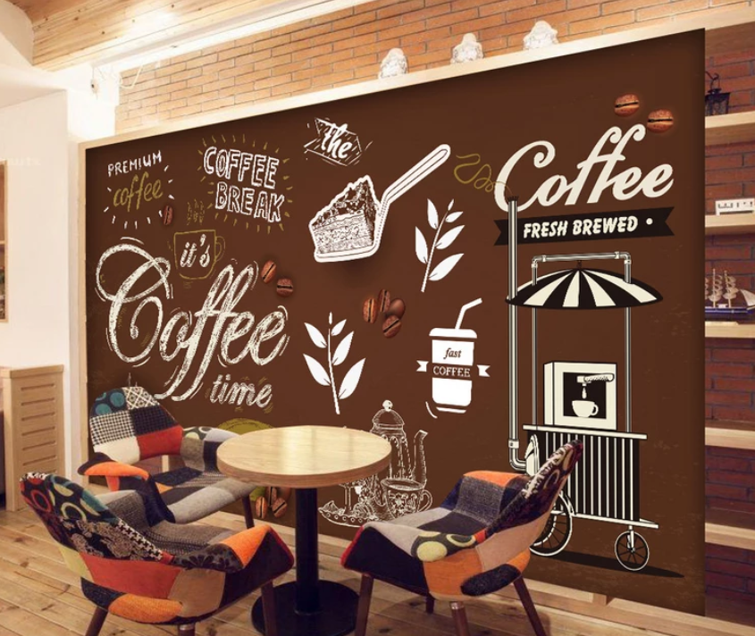 3D Coffee Grass Car 947 Wallpaper AJ Wallpaper 2 